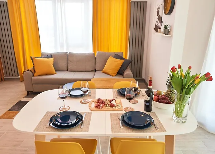 شقة Fineloft Sea View Apartment-spa N Pools Năvodari