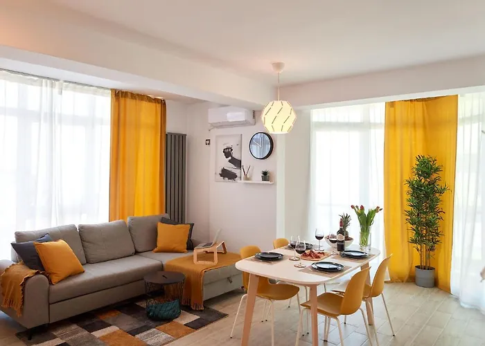 شقة Fineloft Sea View Apartment-spa N Pools Năvodari